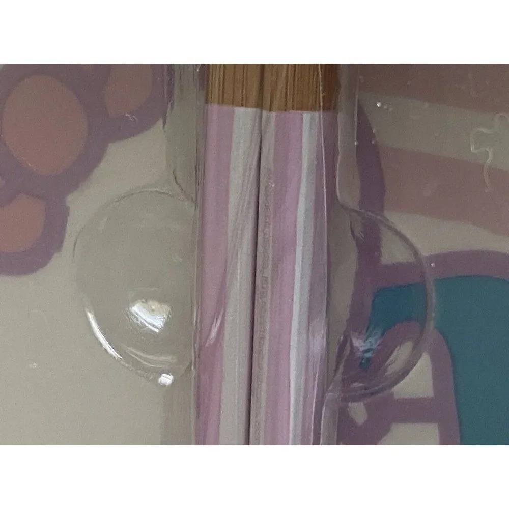 3 Piece Sanrio Hello Kitty Pink Ceramic Sushi Set With Sauce Bowl and Chopsticks